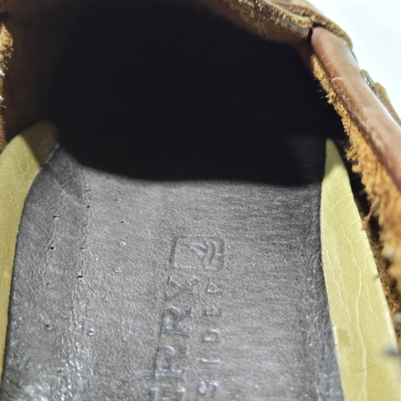 Sperry Top-Sider Leather Loafers Tassel Brown Mens 9M Boat Shoes Preppy Classic main image 5
